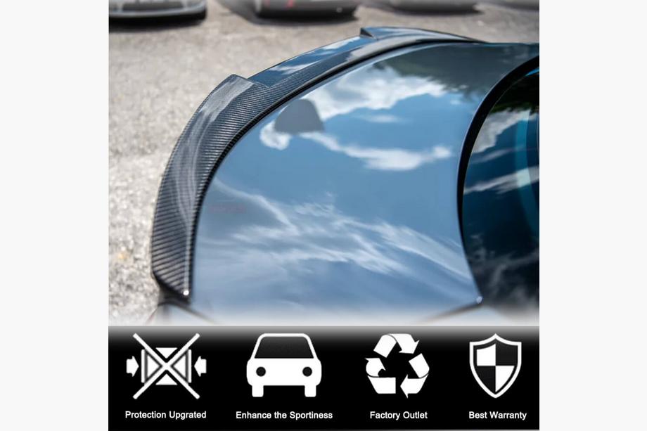 BMW 2 Serie Gran Coupe F44 2020–2024 M4-Style spoiler (carbon) Foto 2
