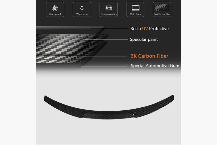 BMW 2 Serie Gran Coupe F44 2020–2024 M4-Style spoiler (carbon) Foto 5
