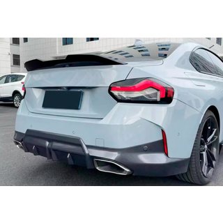 MP-Style spoiler (hoogglans zwart) foto 2