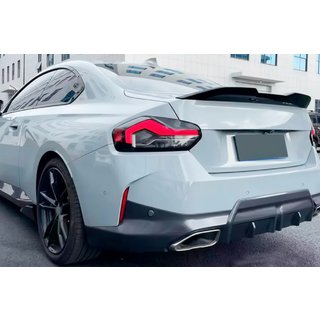 MP-Style spoiler (hoogglans zwart) foto 1