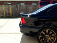BMW 3 Serie E46 1998–2006 CSL-stijl spoiler (voor Coupe, carbon) foto 4