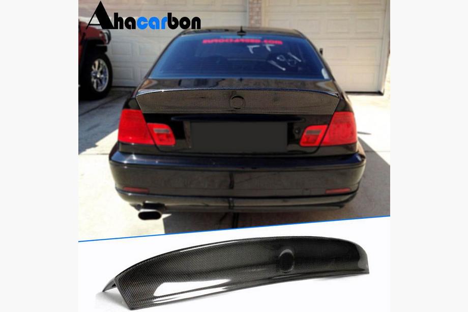 BMW 3 Serie E46 1998–2006 Kofferdekselspoiler Carbon V2 (Coupe) Foto 1