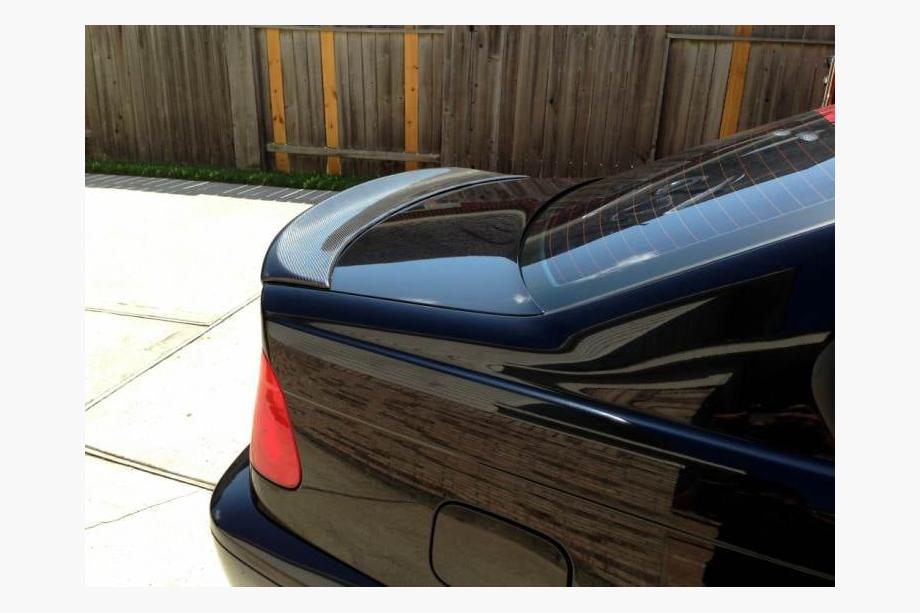 BMW 3 Serie E46 1998–2006 Kofferdekselspoiler Carbon V2 (Coupe) Foto 2