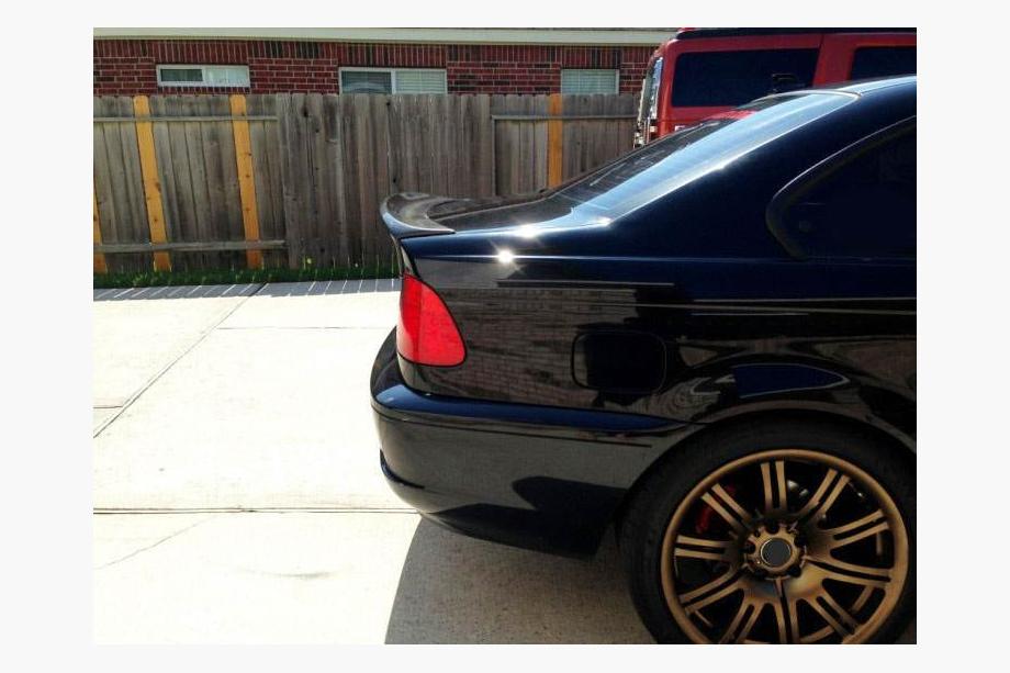 BMW 3 Serie E46 1998–2006 Kofferdekselspoiler Carbon V2 (Coupe) Foto 4