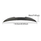BMW 3 Serie E46 1998–2006 Spoiler PSM-Style (voor SD, carbon) foto 6