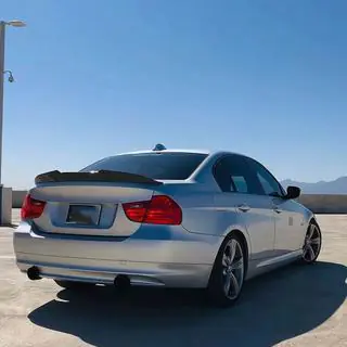 PSM-Style V1 spoiler (voor E90, carbon) foto 3