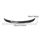 BMW 3-serie E90/E91 2005–2011 M4-Style spoiler (voor E90, carbon) foto 6