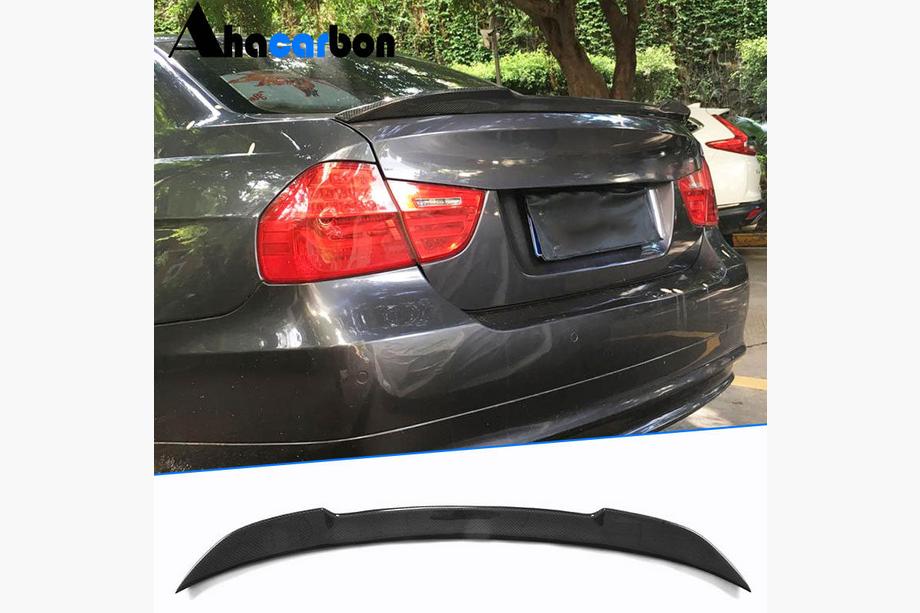 BMW 3-serie E90/E91 2005–2011 M4-Style spoiler (voor E90, carbon) Image
