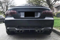 BMW 3-serie E90/E91 2005–2011 Kofferklep spoiler Carbon V7 (SD) foto 2