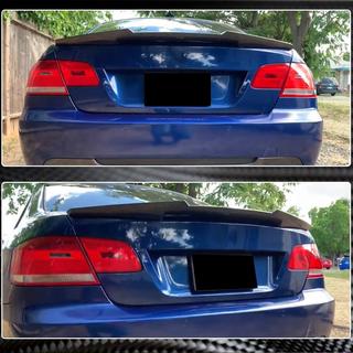 M4-Style V2 spoiler (voor E92, carbon) foto 4