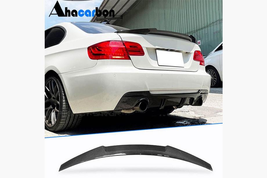 BMW 3-serie E92/E93 2006–2013 M4-Style V2 spoiler (voor E92, carbon) Image