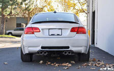 BMW 3-serie E90/E91 2005–2011 Achterklepspoiler carbon V5 (Coupe) foto 2