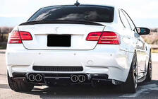 BMW 3-serie E90/E91 2005–2011 Achterklepspoiler carbon V5 (Coupe) foto 4