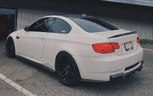 BMW 3-serie E90/E91 2005–2011 Achterklepspoiler carbon V5 (Coupe) foto 5