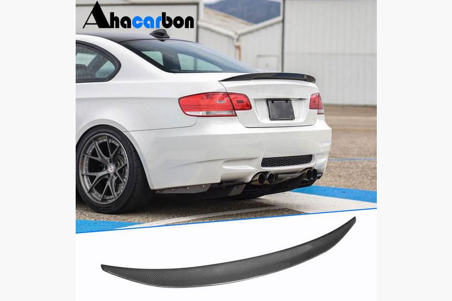 BMW 3-serie E90/E91 2005–2011 Achterklepspoiler carbon V5 (Coupe) Image