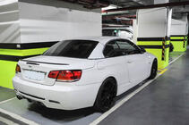 BMW 3-serie E92/E93 2006–2013 M3-Style achterspoiler (voor E93, carbon) foto 5