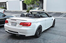BMW 3-serie E90/E91 2005–2011 Kofferklep spoiler Carbon V2 (Cabriolet) foto 4