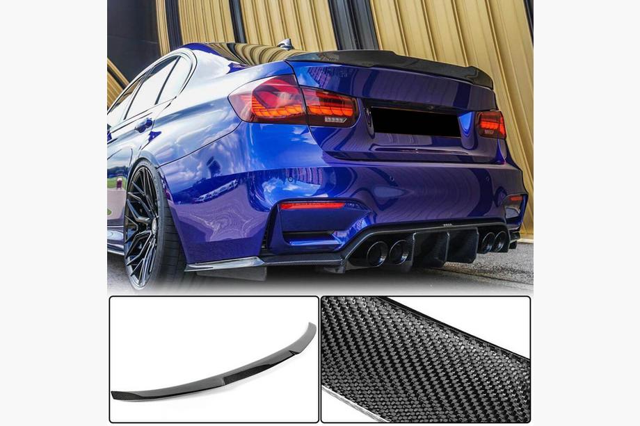 BMW 3 Serie F30/F31 2012–2019 Kofferklepspoiler Carbon V10 (SD) Foto 2
