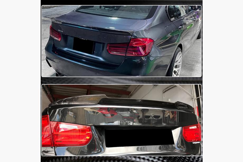 BMW 3 Serie F30/F31 2012–2019 Kofferklepspoiler Carbon V10 (SD) Foto 6