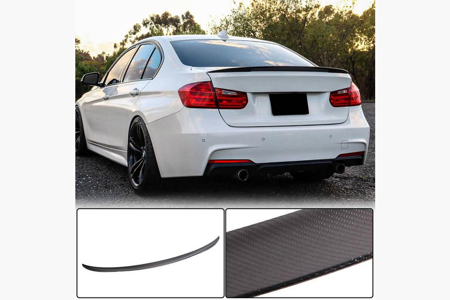 BMW 3 Serie F30/F31 2012–2019 Kofferklep spoiler carbon V16 (SD) Image