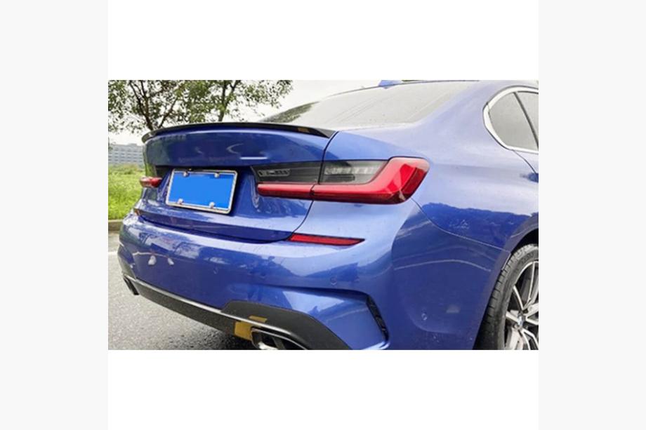BMW 3 Serie G20/G21 2018– Achterklepspoiler Hoogglans Zwart ABS V3 (SD) Foto 3