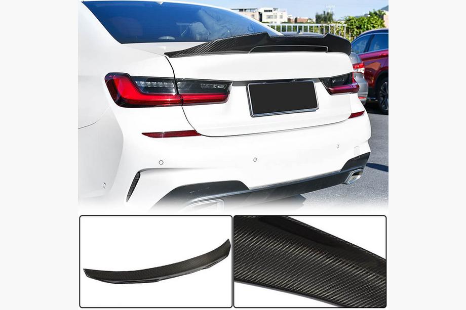 BMW 3 Serie G20/G21 2018– Kofferklep spoiler carbon V16 (SD) Image