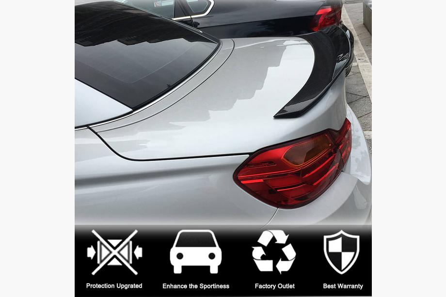 BMW 4 Serie F32/F33/F36 2012–2020 Spoiler V2 (voor F33/F83, carbon) Foto 3