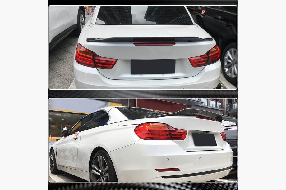 BMW 4 Serie F32/F33/F36 2012–2020 Spoiler V2 (voor F33/F83, carbon) Foto 4