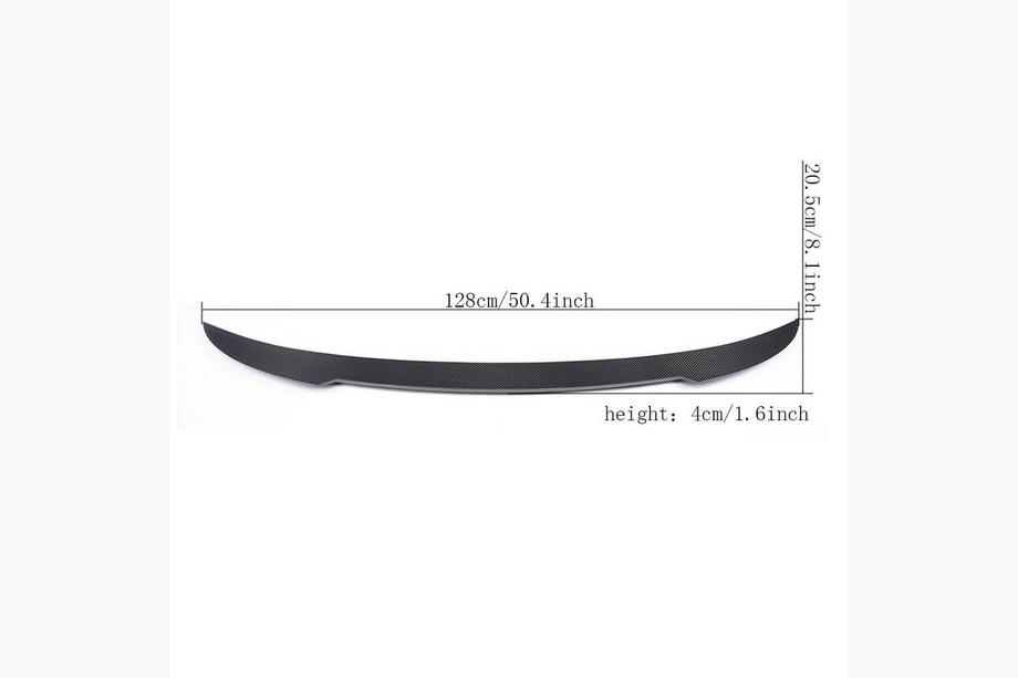 BMW 4 Serie F32/F33/F36 2012–2020 Spoiler V1 (voor F33/F83, carbon) Foto 6