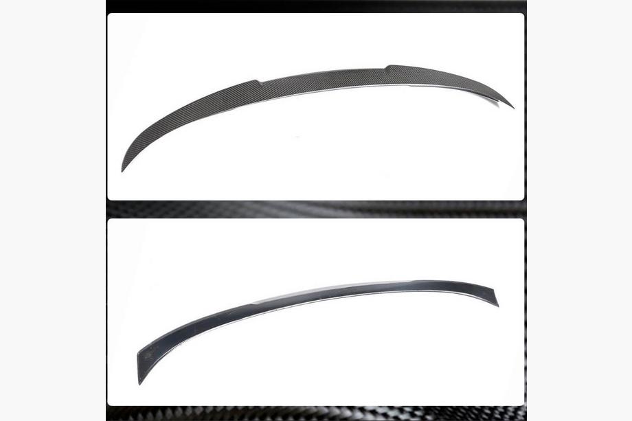 BMW 4 Serie F32/F33/F36 2012–2020 Kofferbakdeksel spoiler Carbon V4 (voor F36) Foto 4