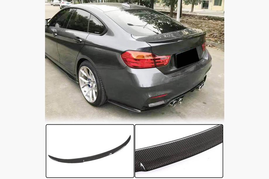 BMW 4 Serie F32/F33/F36 2012–2020 Kofferbakspoiler carbon V7 (voor F36) Foto 1