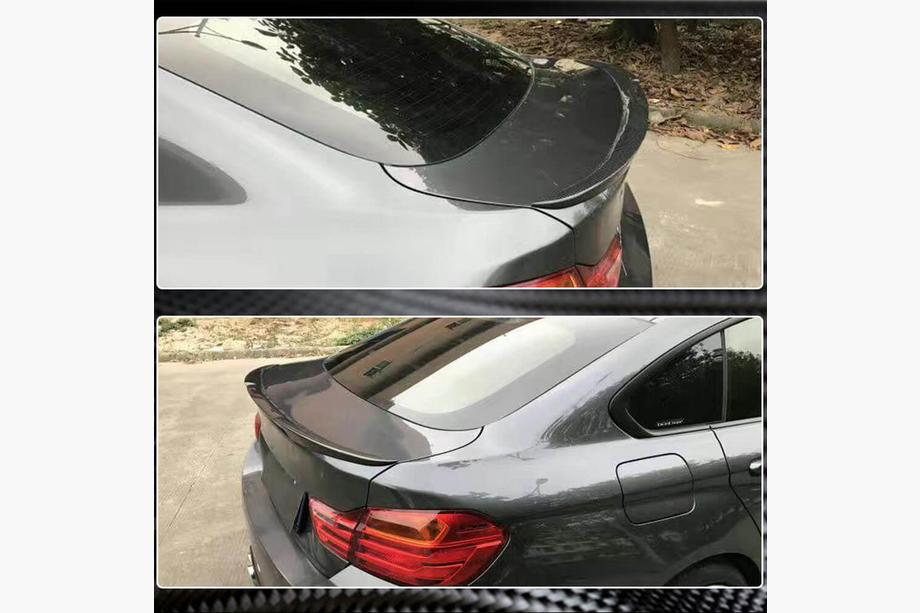 BMW 4 Serie F32/F33/F36 2012–2020 Kofferbakspoiler carbon V7 (voor F36) Foto 3