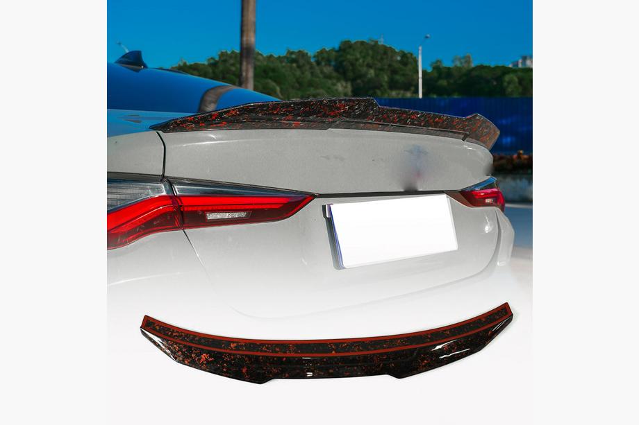 BMW 4-serie G22/23/26 2020– Spoiler PSM-Style V2 (voor G22/G82, carbon) Foto 1
