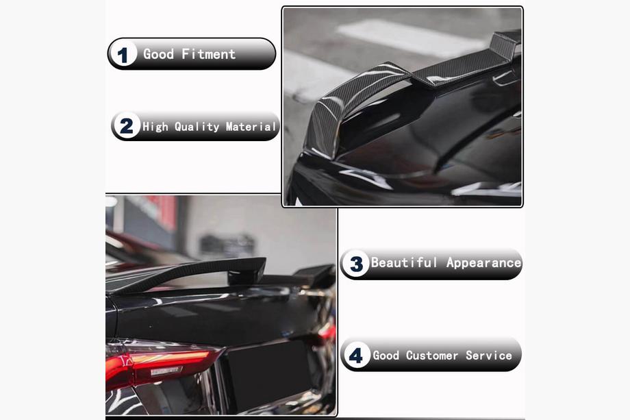 BMW 4-serie G22/23/26 2020– Spoiler V2 (voor G22/G82, carbon) Foto 3