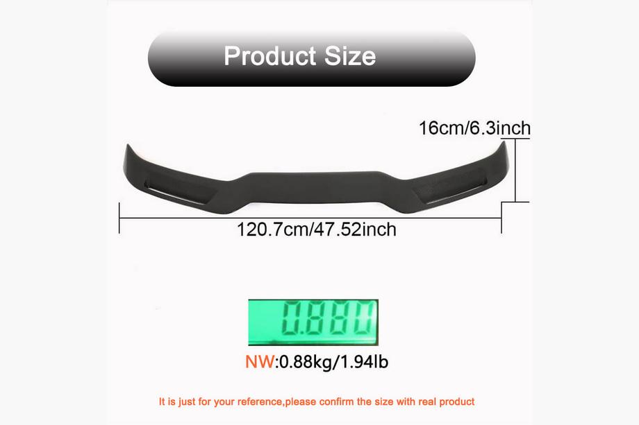 BMW 4-serie G22/23/26 2020– Spoiler V2 (voor G22/G82, carbon) Foto 5