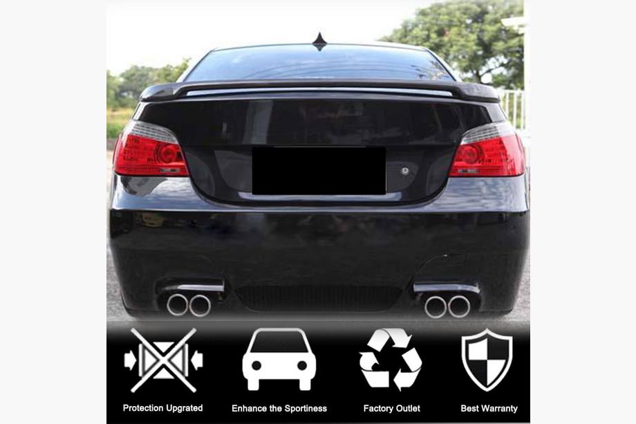 BMW 5 Serie E60/E61 2003–2010 Spoiler (voor SD, carbon) Foto 2