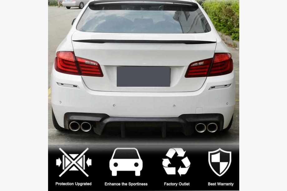 BMW 5 Serie F10/F11 2010–2016 Kofferklep spoiler FRP V10 (SD) Foto 4