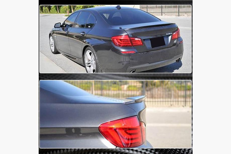 BMW 5 Serie F10/F11 2010–2016 Kofferklep spoiler FRP V10 (SD) Foto 6
