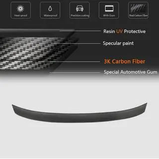 Spoiler V1 (voor G30/F90, carbon) foto 4