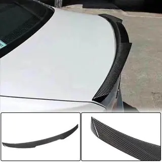 M4-Style spoiler (voor G30/F90, carbon) foto 2