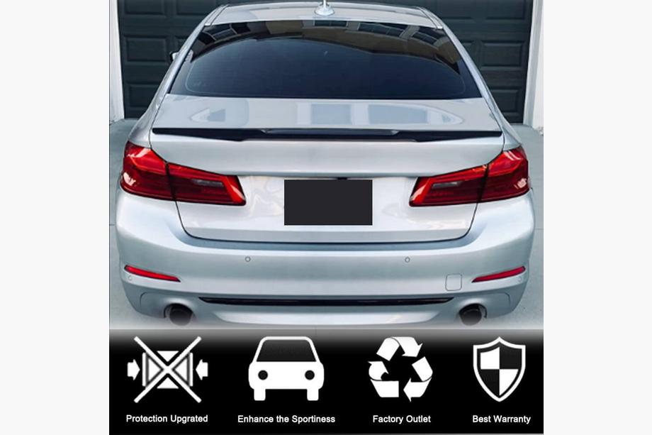 BMW 5 Serie G30/G31 2017–2023 M4-Style spoiler (voor G30/F90, carbon) Foto 3