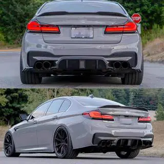 Spoiler PSM-Style V3 (voor G30/F90, carbon) foto 2