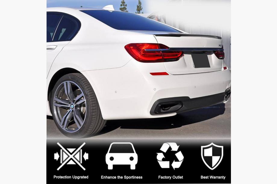 BMW 7 Serie G11/G12 2015–2022 M-Style spoiler (carbon) Foto 3