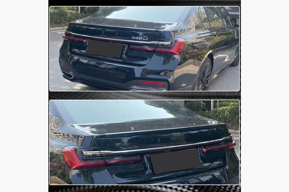 BMW 7 Serie G11/G12 2015–2022 M-Style spoiler (carbon) Foto 5