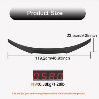 M4-Style V2 achterspoiler (voor F82, carbon) BMW 4 Serie F32/F33/F36 2012–2020 foto 4