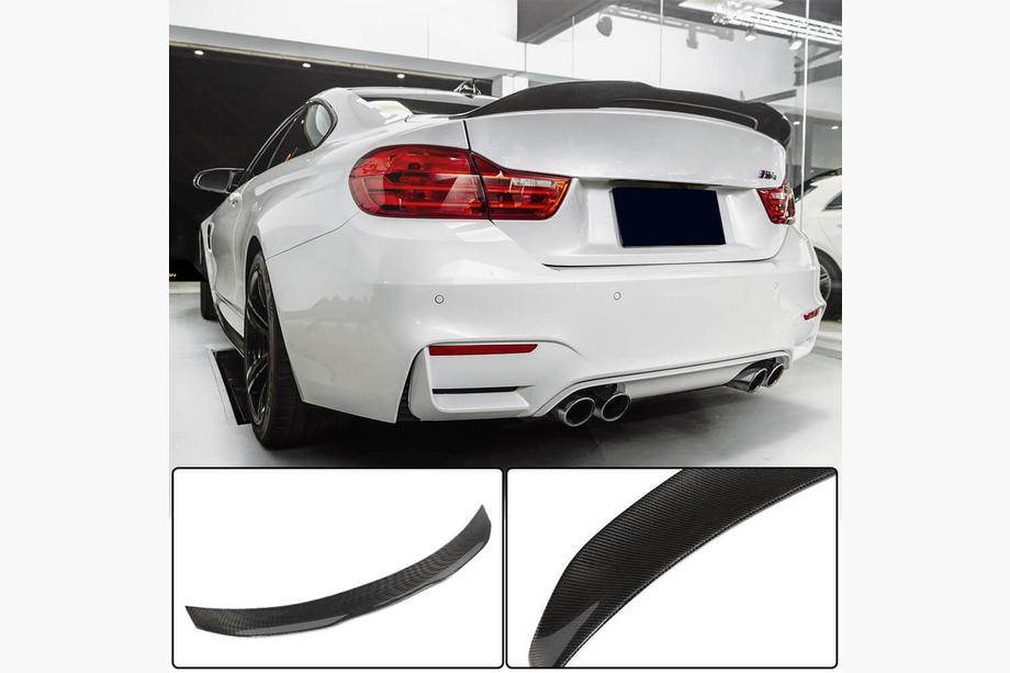 BMW 4 Serie F32/F33/F36 2012–2020 Kofferdekselspoiler Carbon V7 (voor F82) Image