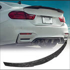 BMW 4 Serie F32/F33/F36 2012–2020 Kofferklep spoiler Carbon V8 (voor F82) foto 8