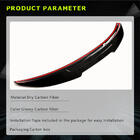 BMW 4 Serie F32/F33/F36 2012–2020 PSM-Style V1 spoiler (voor F82, carbon) foto 6