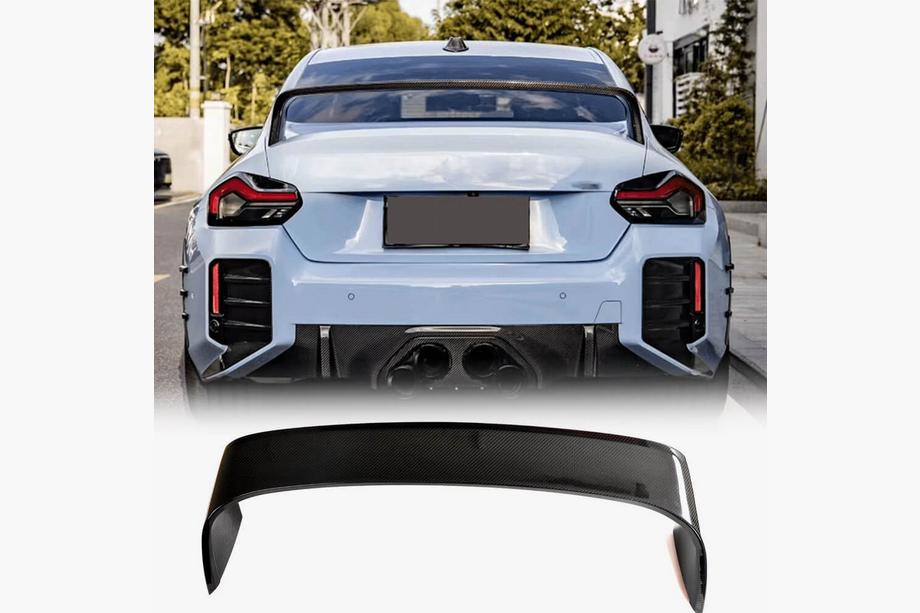 BMW 2 Serie G42 2021– Spoiler V5 (hoogglans zwart) Image