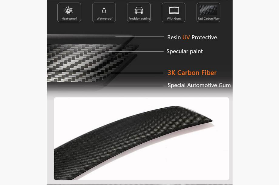 BMW 4-serie G22/23/26 2020– Spoiler V3 (voor G26) Foto 4